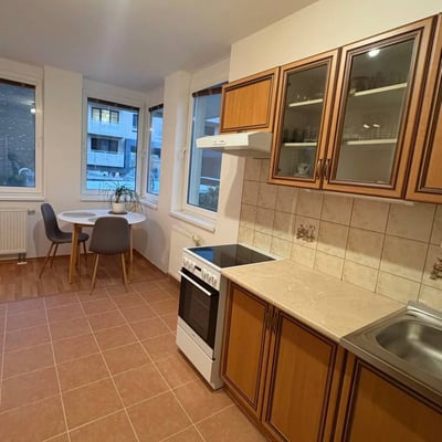 Rent of a furnished 1-room apartment, 39 m², Ružinov district, Bratislava, Slovakia